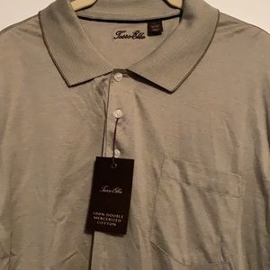 Tasso Elba Men’s Long Sleeve Polo